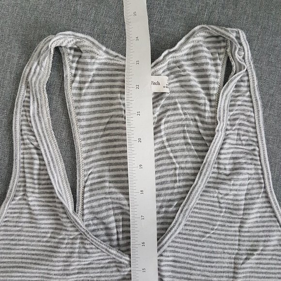 SOLD Abercrombie and Fitch V-Neck Racerback Stripe Tank Top - Picture 6 of 10